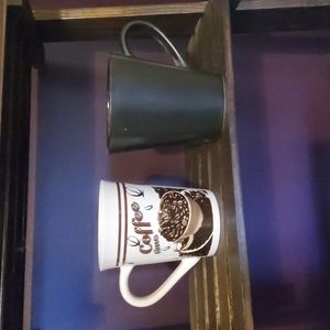 Two coffee mugs